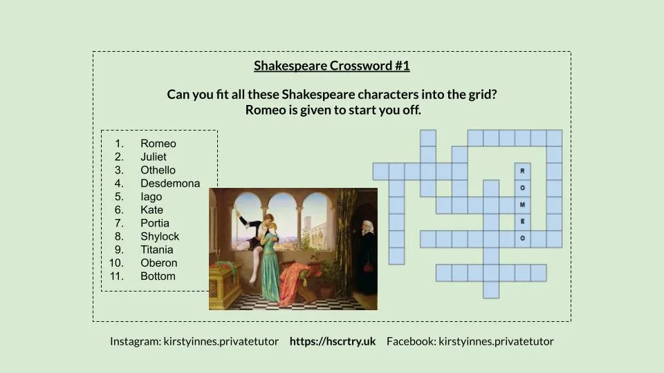 Shakespeare-crossword-1