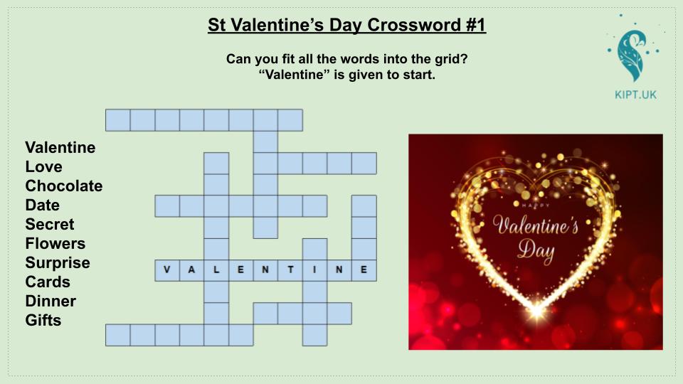 KIPT.UK - Valentine's Crossword #1