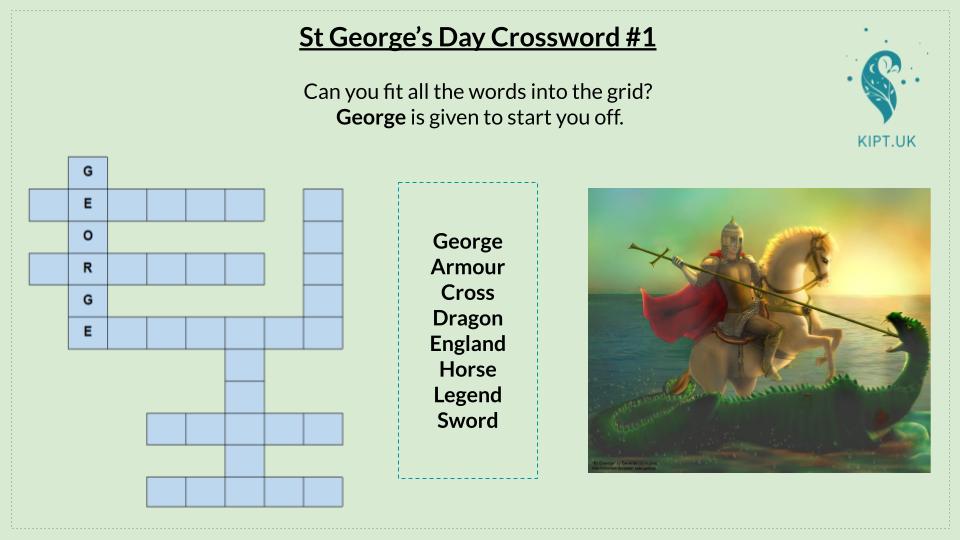 KIPT.UK: stgeorgecrossword#1